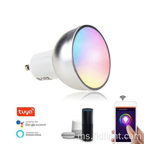 Kawalan Suara Alexa RGBW Tuya Smart life Bulb